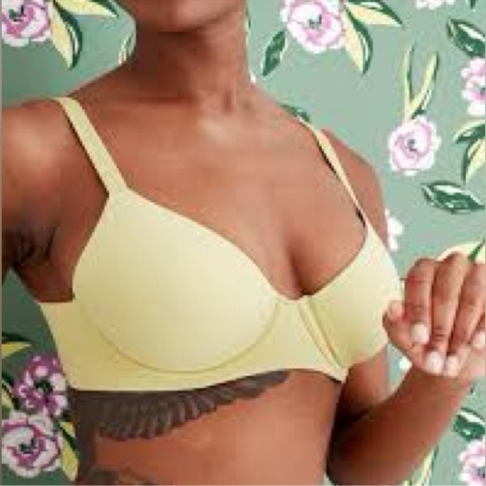 NWT Aerie Real Free Full Coverage Bra In Green
